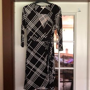 New York & Company faux wrap dress